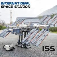 Kit De Bloques De Construcción Estación Espacial Internacional Ideas Para Niños Juguetes Para Niños Regalo Clásico De Película 876 Piezas - details 6