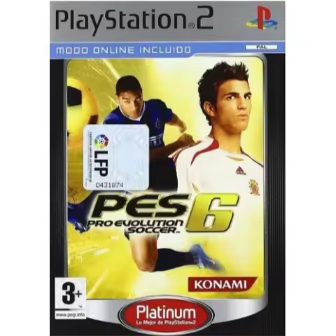 Pro Evolution Soccer 6 Juego para Consola Sony PlayStation 2, PS2 [PAL ESPAÑA] - 1