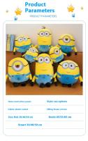 Muñeco De Peluche Despicable Me Minion Original Juguete De Peluche Estilo Película Para Niños Decoración Grande Abrazo Regalo De Cumpleaños - details 6