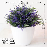 1 Pcs Planta Artificial De Pheonix En Maceta Ball De Hierba Verde Simulada Decoración Para Sala De Estar Oficina Y Festivales - details 4
