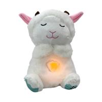 Oso De Peluche Para Bebé Con Música Y Luz Companion De Sueño Suave Otters Soothing Regalo Para Niños Y Niñas Relleno De Algodón PP - details 13
