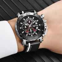 Reloj De Pulsera Militar LIGE 2024 Para Hombre Nuevo Deportivo De Lujo Con Correa De Silicona Resistente Al Agua Y Shock Reloj Cuarzo De Gran Diámetro - details 28