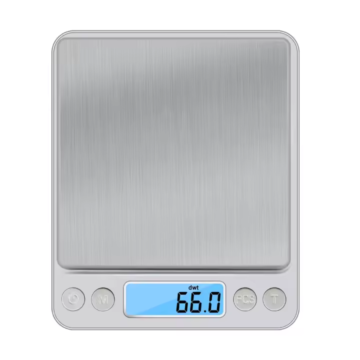 Báscula Digital Mini De Precisión 0.1g Con Pantalla LCD Para Joyería Y Uso Doméstico Capacidad De Medición 3kg Tamaño Compacto - 1
