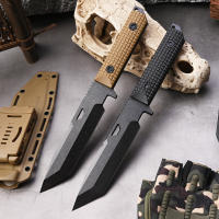 Cuchillo De Camping Al Aire Libre Portátil Exploración De Selva Cuchillo De Montañismo De Alta Dureza Cuchillo De Sobrevivencia Acero Inoxidable - details 1