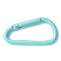 iYOE 5pcs/Lot Carabiner Hook 45x24mm Mix D Colorido Aleación De Metal Clip Para Hacer Joyería Llavero Conector DIY Encuentros - details 10