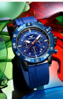 Reloj Militar De Cuarzo Para Hombre ONOLA Resistente Al Agua Con Cinta Fluorescente Multi Funcional Y Banda De Silicona De Alta Calidad - details 11