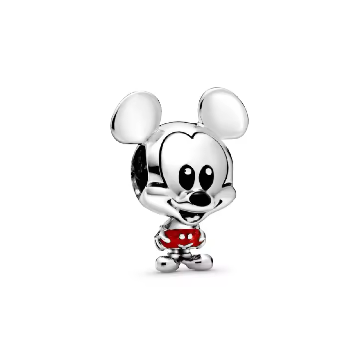 Charm Pandora Mickey Pantalones rojos de Disney - 1