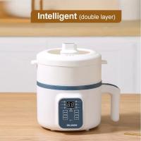 Olla arrocera eléctrica multifuncional de 220V, mini cocina inteligente para el hogar, máquina de cocina eléctrica para 1 o 2 personas, calentador de alimentos y vaporera - details 0