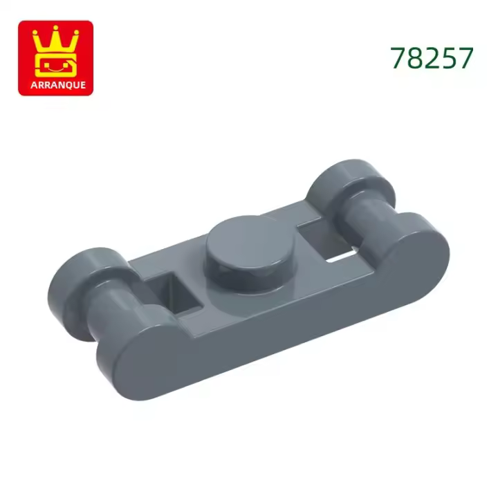Wange 225Pcs Pieza De Placa Modificada 1 X 1 Con Manijas De Barra Compatible Con Bloques MOC Accesorios De Color Ciudad Partes Para Juguetes Para Niños Y Adultos - 1
