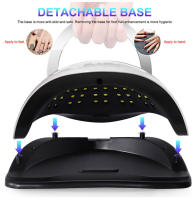 Lámpara Secado Rápido De Uñas UV Con Sensor 72LED Potente Para Artistas De Uñas Profesionales En Salón Herramientas De Cura De Esmalte De Gel - details 2