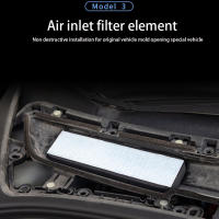 Filtro De Admisión Para Tesla Model 3 2017-2020 Cubierta De Grille 24 Inlet Vent Trim Protección Del Flujo De Aire Accesorios Internos Y Externos - details 2