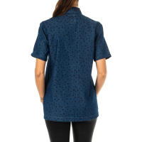 La Martina-Camisa manga corta y cuello de solapa LWC007 para Mujer