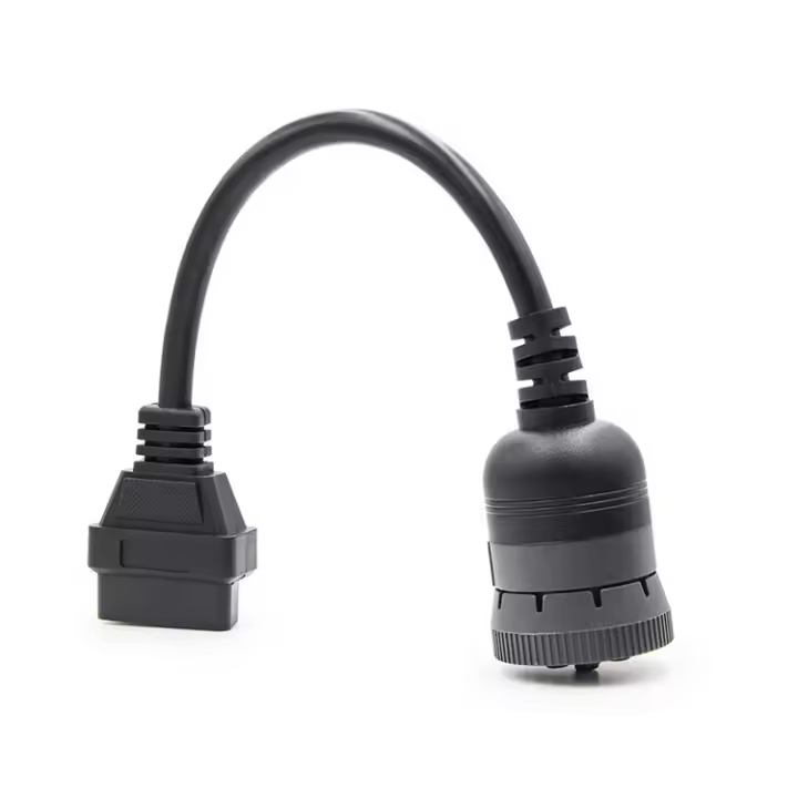 Cable adaptador/conversión para automóvil J1939 de 9 pines hembra a OBD2 de 16 pines hembra - 1