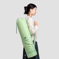 Bolsa para esterilla de yoga con bolsillo para botella de agua y bolsa impermeable en la parte inferior. Correa para esterilla de yoga deportiva. Bolsa de almacenamiento multifuncional. - details 12