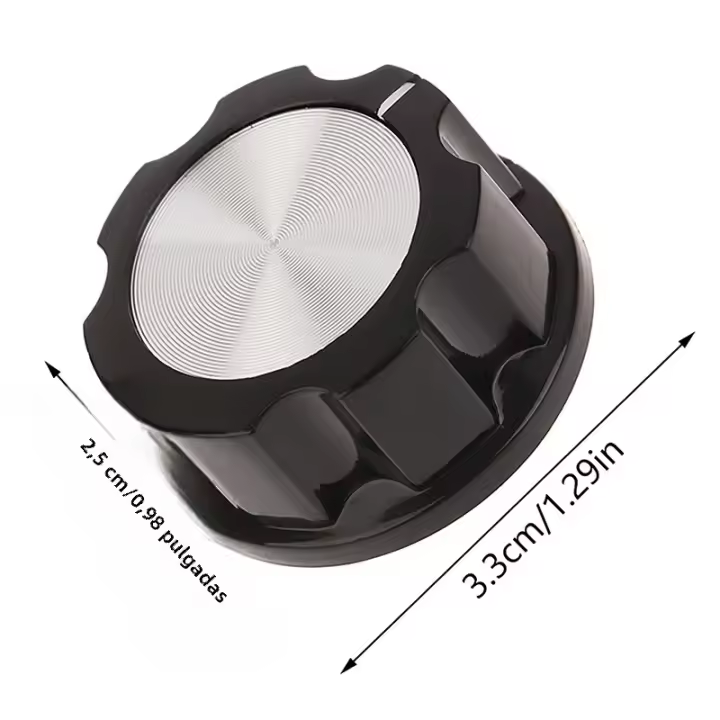 Timbre De Repuesto Para Air Fryer Accesorios KL50-G3 Botón De Interruptor Semi-circular Shaft D Tipo Timer Olla a Presión - 1