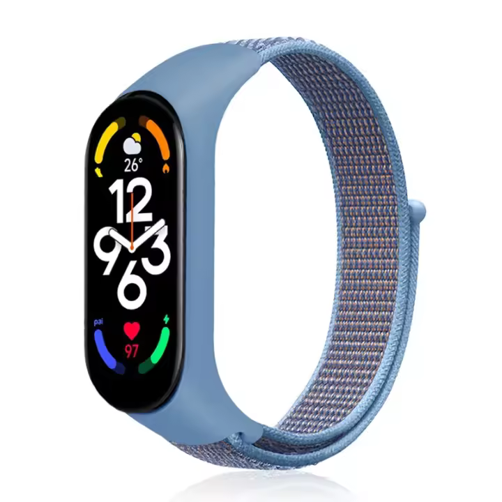 Correa De Nylon Para Xiaomi Mi Band 7-7 NFC Pulsera Deportiva Reemplazo Para Mi Band 6 5 4 3 Accesorios Transpirable Para Mujeres Y Hombres - 1