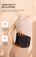 Masajeador De Lumbar Inalámbrico Jinkairui Con Calor Y Vibración Cinturón De Masaje Para Espalda Y Abdomen Soporte De Tracción Lumbar Alfombrilla Calentadora - details 12