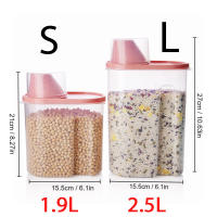 Caja De Almacenamiento Transparente Y Sellada De Gran Capacidad Para Cereales Granos Y Frijoles Material PP Estilo Moderno - details 0
