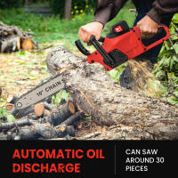 motosierra eléctrica sin escobillas de 16 pulgadas motosierra recargable de litio motosierra de mano para exteriores motosierra de alta potencia para trabajar la madera sierras de tala - details 1