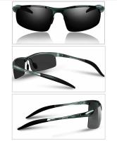 DUCO Designer Gafas de sol polarizadas Gunmetal Black BNIB DC8177S G1 CAT3 68 16 - details 5