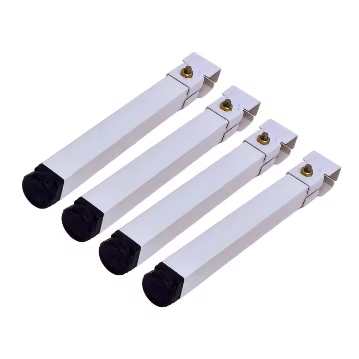 GREAT AIGOO Pata Somier Regulable de 27-29cm/30-32cm/35-37cm Color BLanco/Negro/Gris - 1