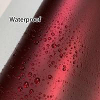 Pegatina De Coche Vinilo Mate Rojo Para Automóviles Y Motocicletas Película De Adhesivo Para Cubrir El Cuerpo Del Vehículo Accesorios Para Coches - details 2
