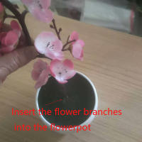 Planta Artificial De Bonsái De 30 Cm Arbol Simulación En Maceta Flores Falsas Ornamentos De Mesa Para Decoración De Hogar Y Jardín De Hoteles - details 1