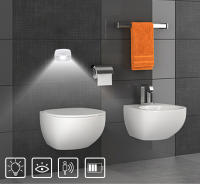 Lámpara Nocturna Inteligente LED Para Armario Y Escaleras Sensor De Movimiento PIR Luz De Baño Y Cocina Automática ON/OFF - details 4