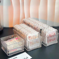 Caja De Almacenamiento Para Uñas Con Armadura Nail Art Organizador Profesional De Tiras De Uñas Caja De Exhibición Para Trabajos De Uñas - details 2