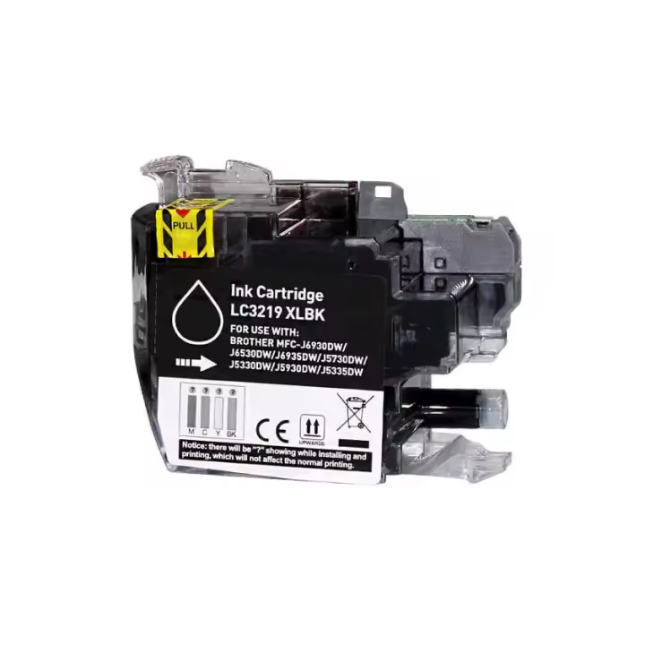 CARTUCHO BROTHER COMPATIBLE LC3219 XL NEGRO 60ML. - 1