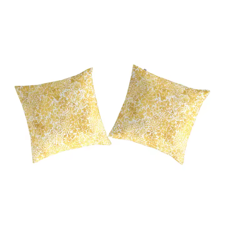 NAF NAF - 2 Fundas de almohada 65x65 cm 100% algodón KASAI. Disponible en varias medidas. - 1