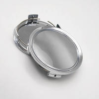 Juego De 4 Cubiertas De Centro De Eje De Rueda Para Coche 75mm ABS Negro Y Plateado Universal Alta Calidad Duradera Accesorios Exteriores De Automóvil - details 3