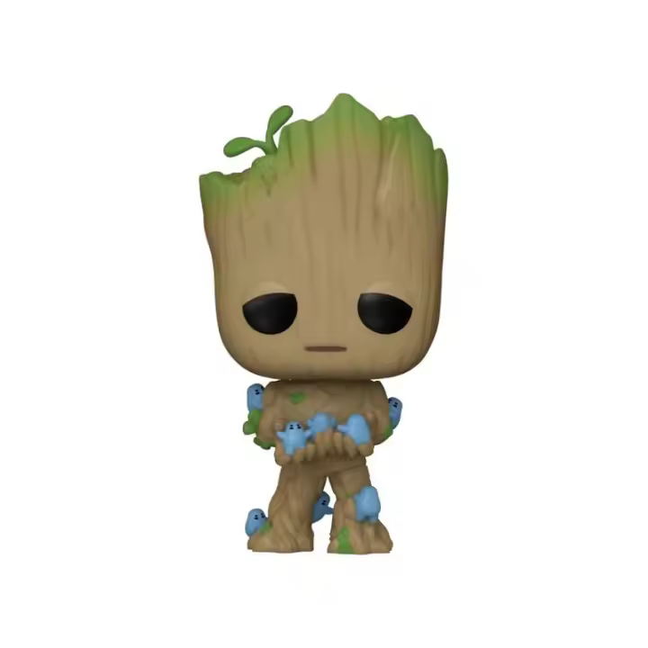 Funko POP! Vinyl - Yo Soy Groot - Groot With Grunds - Guardianes de la Galaxia - Figura Coleccionable Oficial - Juguete para Niños y Adultos - Fans - Diversidad de Personajes y Temáticas - 1