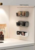 Soporte De Pared Para Gafas Y Gafas De Sol Creativo Organizador De Almacenamiento De Baño Accesorios De Armario Decoración M Plástico - details 8