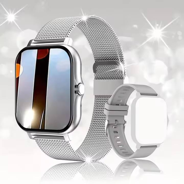 Arterial Resistant to Agua IP68 para Android and iOS Gift Perfecto Reloj Inteligente para Mujer with Función de Ritmo Cardíaco y Presión - 1