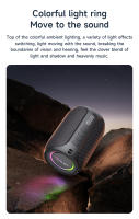 Altavoz Bluetooth Portátil ZEALOT-S32PRO 5.3 Impermeable Wireless TWS Mini Columna Estéreo Con Tarjeta TF Boom Box Para Exteriores - details 5