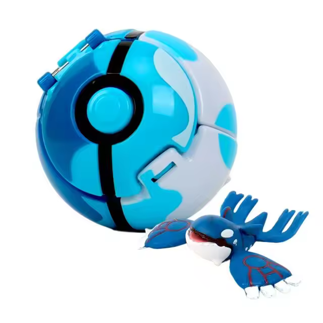 Figuras De Pokemon Juguetes De Acción Con Pokebola Pikachu Charmander Eevee Peluches Para Niños Regalo De Cumpleaños - 1