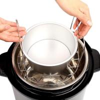 Salvamanteles de vapor con Mangos de silicona resistente al calor compatible con las - details 2