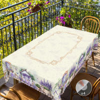 Mantel Redondo De Lino De Lavanda Con Estampado De Gato Lindo 5 Tamaños Disponibles Decoración Elegante Para Mesa Del Jardín Y Cocina Para Uso Diario En Casa Y Terraza Decoración De Primavera Y Verano - details 1