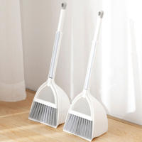 Set De 2 Escobas Y Cepillo Pequeño Para Eficiente Limpieza Durable Fácil De Recoger Y Limpieza De La Casa - details 3