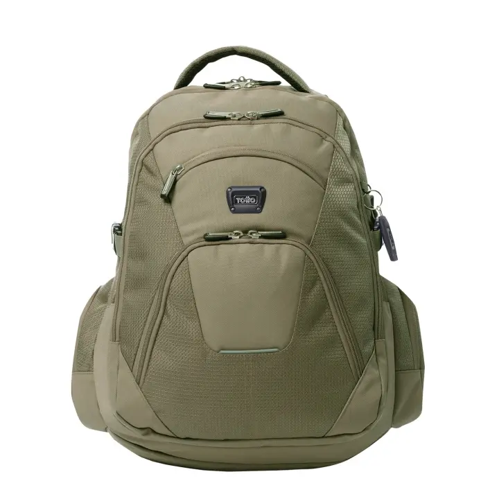 Totto  Mochila Polixan 2.0 - Desert Taupe Marrón Grande - 1