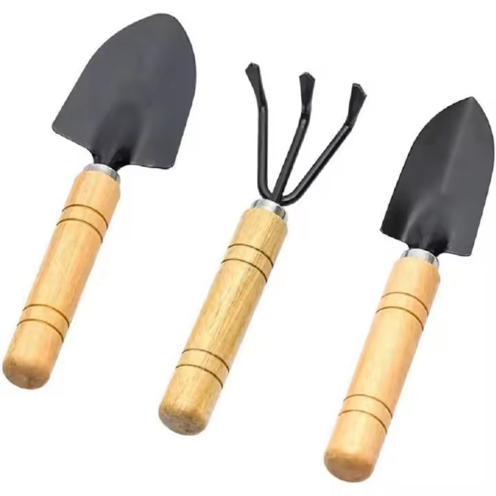 Juego de herramientas de jardinería, pala de jardinería, juego de herramientas de jardinería pequeño, mini pala de herramientas de jardinería, herramientas de jardinería para flores, plantas, trasplante, etc. - 1