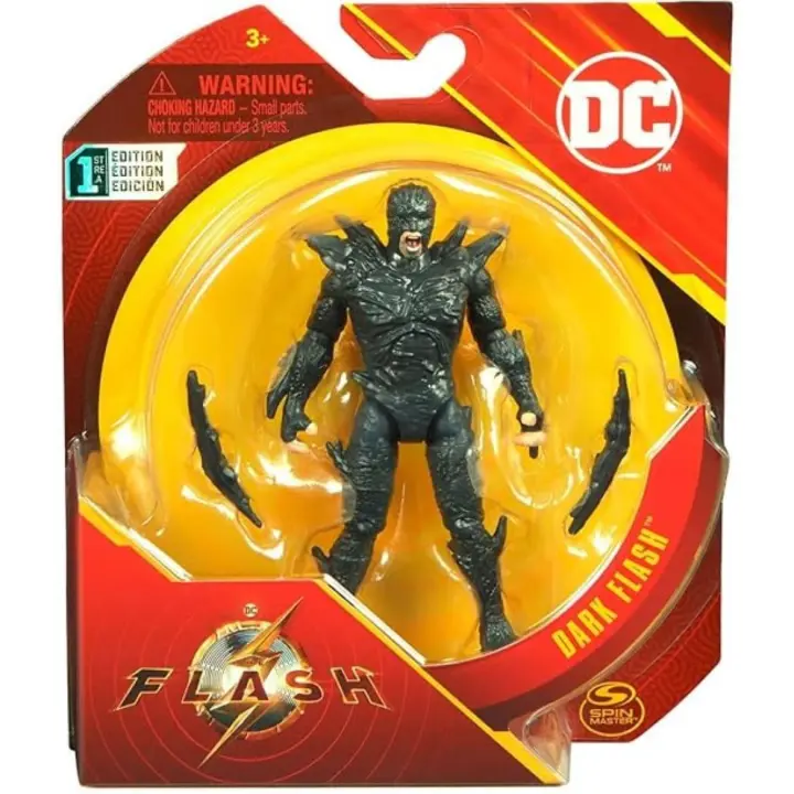 WARNER BROS : Dc Comics - Flash oscuro -  Fans de DC -  Figura de acción - The Flash 2023 - Coleccionable - Regalo Original - Edad recomendada mayores de 3 años - 1