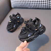Zapatos Deportivos Transpirables Para Niños Y Niñas Con Suela Suave Para Primavera Otoño Caminar Y Correr Zapatos Casuales De PU Para Edad 7-13 - details 4