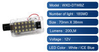 Lámpara LED Para Maletero De Coche 1Pcs Para Toyota RAV4 Prius Sienna Alphard Camry Harrier Lexus CT200h RX350 NX300h Luz De Equipaje Con 200lm Interfaz No Aplicable - details 1