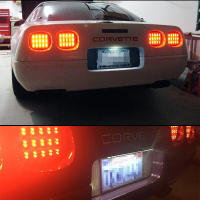 Luz De Placa De Licencia LED Blanco Para Chevrolet Corvette C4 C5 C6 Impala Monte Carlo Lumina SSR S10 Beretta Pontiac Aztek Fiero Firebird - details 7