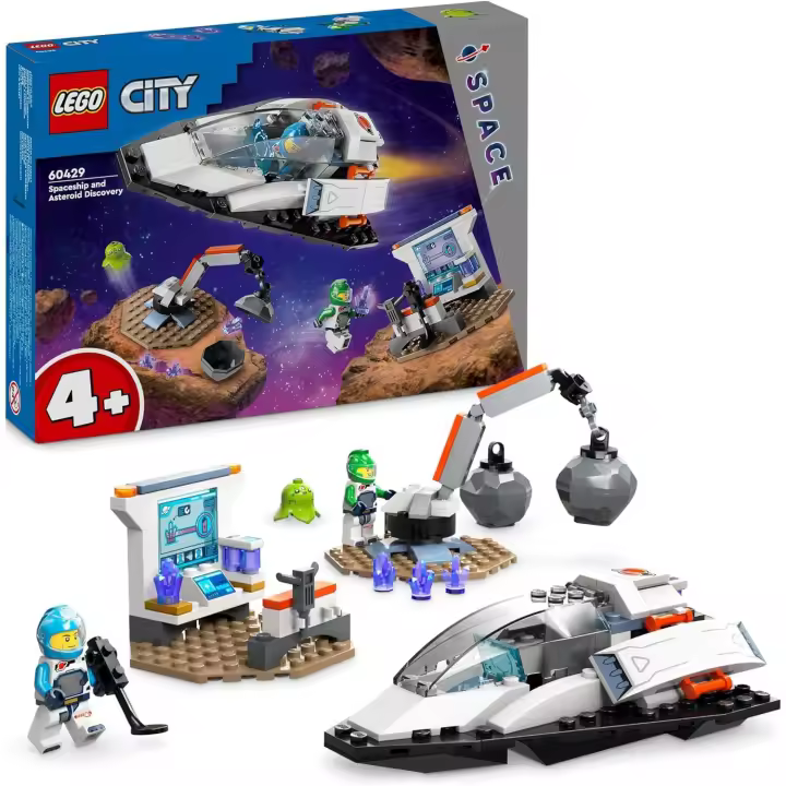 Lego Nave Espacial y Descubrimiento del Asteroide Lego City Space 60429 - 1