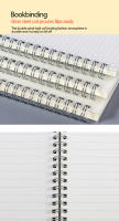 Cuaderno De Tareas A5 A6 B5 Con Espiral Para Diario De Cuadernos De Escuela Papel Líneado DOT Blanco Cuadrícula Grid Libro De Dibujo Para Suministros De Papelería - details 5