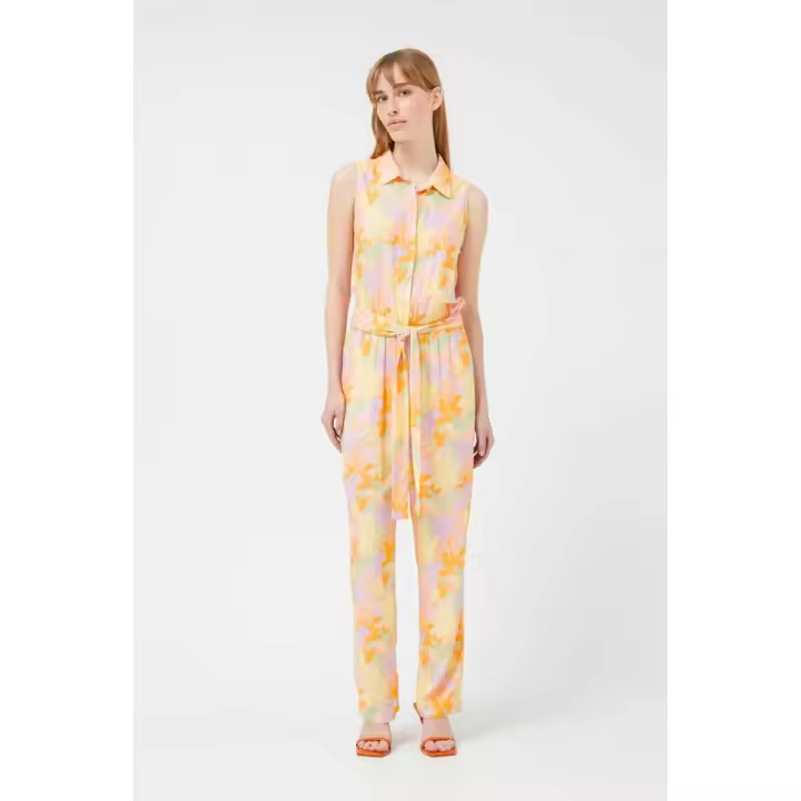 Compañia Fantastica Mono Mujer Largo Floral Pluvia - 1