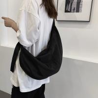 Bolso De Hombro Para Estudiantes De Gran Capacidad Estilizado En Normcore/minimalista Para Parejas Tendencia Llena De Estilo Cruzado Oxford Para Mujeres - details 1